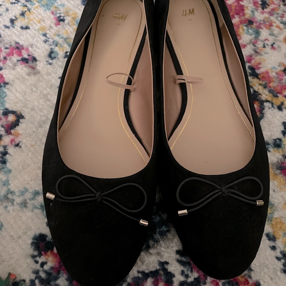 Black Casual flats